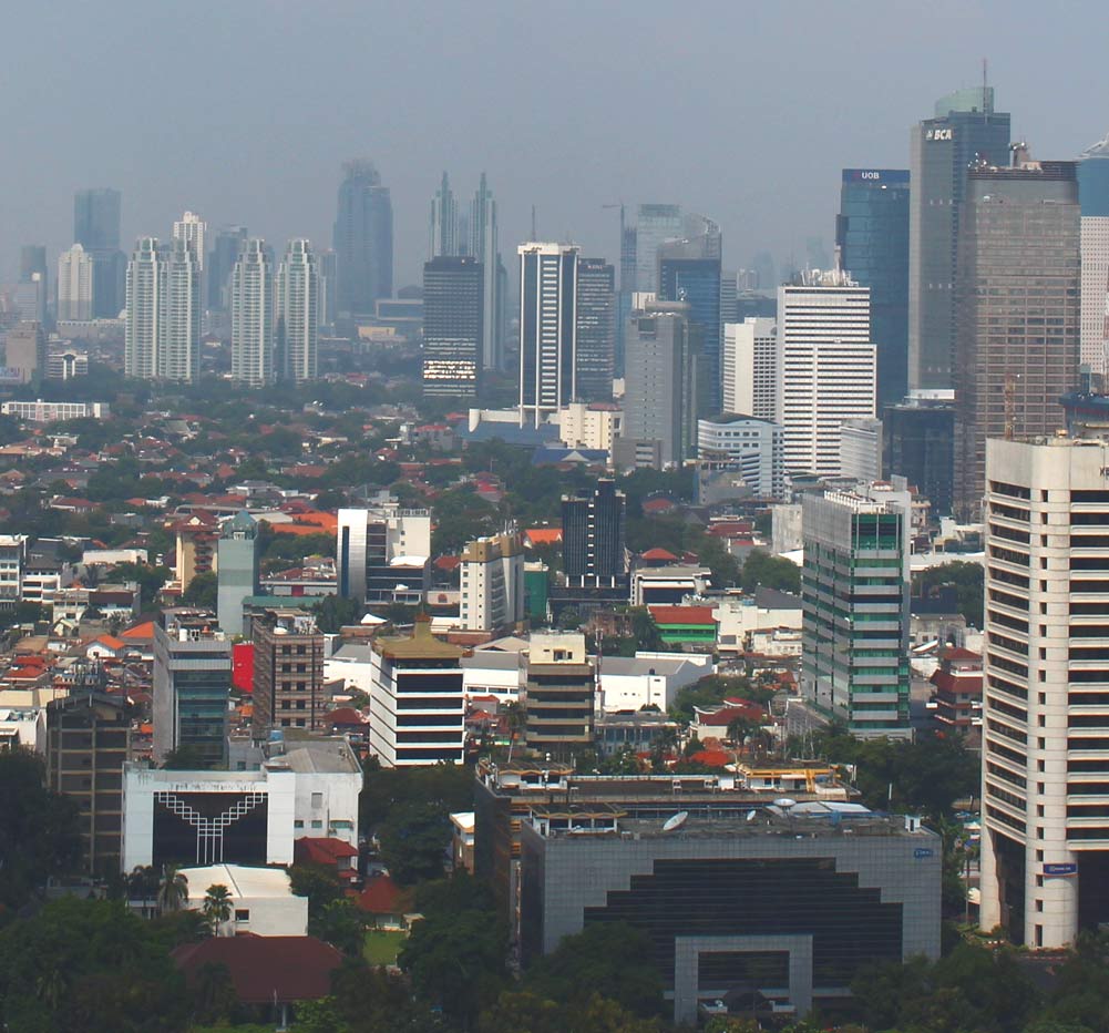 Image of buildings in Jakarta